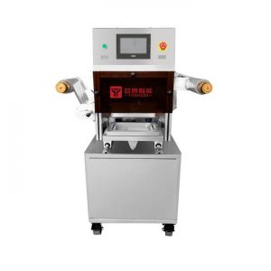 2000W 110V Vacuum Skin Packing Machine In MAP Sealed  Food Tray Packing For Prolonging Food Shelf Life