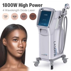 4 In 1 Diode Laser Hair Removal 4 Wavelength 755 808 940 1064nm Diode Laser Hair Removal Machine