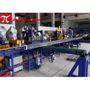 6000mm Automatic Horizontal Steel Tube Packing Machine / Pipe Bundle Wrapping Machine