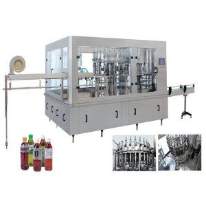 6.68kw Automatic Juice Making / Packing Machine 3000kg Room Temperature