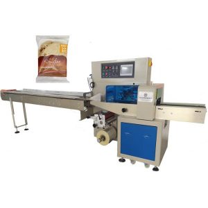 Central Sealing Tortillas Packing Machine , Food Flow Packing Machine