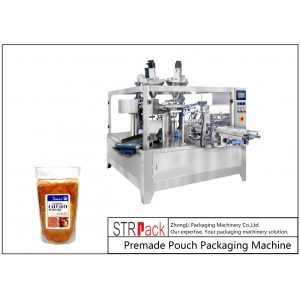 Coco Powder Packing Machine Ground Coffee Packing Equipment Rotary Fill and Seal With Auger Filler for Powder