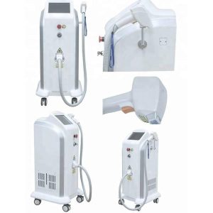 Diode Painless Laser Hair Removal Machine For Dark Skin T6.3A 1300 VA