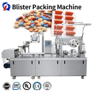 Dpp 260r Pill Tablet Blister Packing Machine For Pharmacy Auto Servo Motor