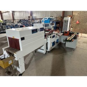 Fully Automatic Heat Shrink Packing Machine for 30-90mm Thermal Paper Rolls