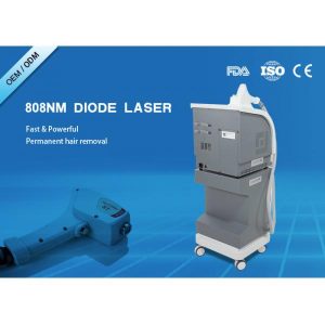 High Power Medical Laser Hair Removal Machines 500W 808nm Wavelength