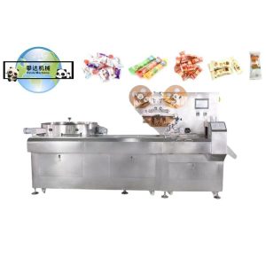 High Speed Candy Pillow Packing Machine, Candy Pillow Wrapping Machine, Sweets Cake Candy Packing Equipment/Machine