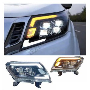 OEM 4×4 LED Car Headlight For Navara NP300 2015-2019 D23 Upgrade 2023+
