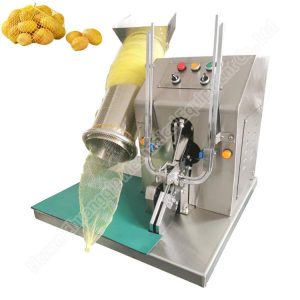 Potato Garlic Net Bag Packing Machine Orange Lime Net Packing Tying Machine