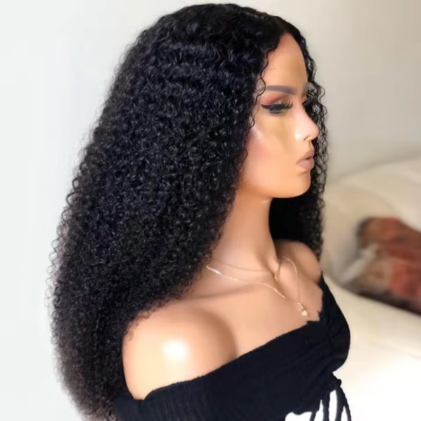 Real Human Hair Curly Lace Front Wigs