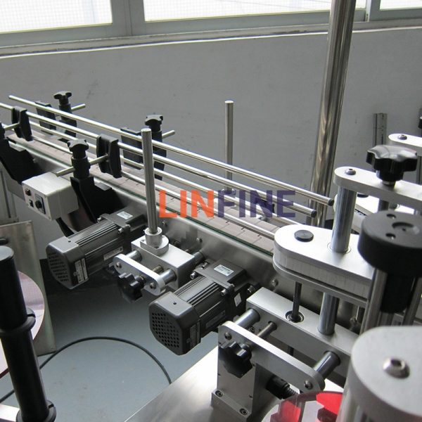 Automatic Bottle Labeling Machine Conveyor Belt
