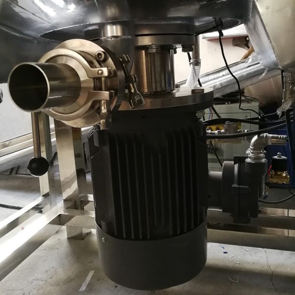 Liquid Soap Making Machine Discharge