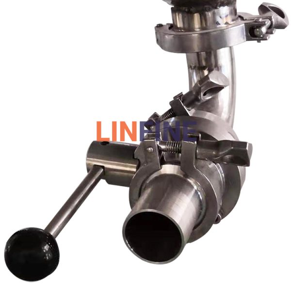 Stainless Steel Storage Tank Discharge