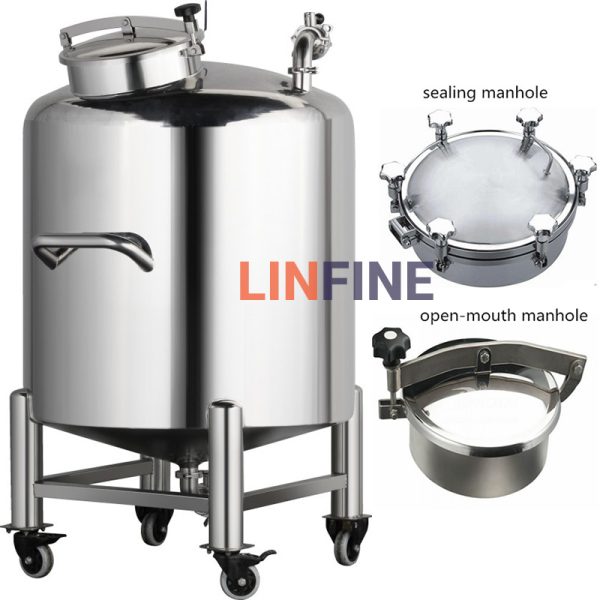 Stainless Steel Storage Tank View Pot