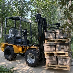 Customizable Articulated 1500kg Lift Capacity Beehive Handling Forklift for Beekeeping Industry